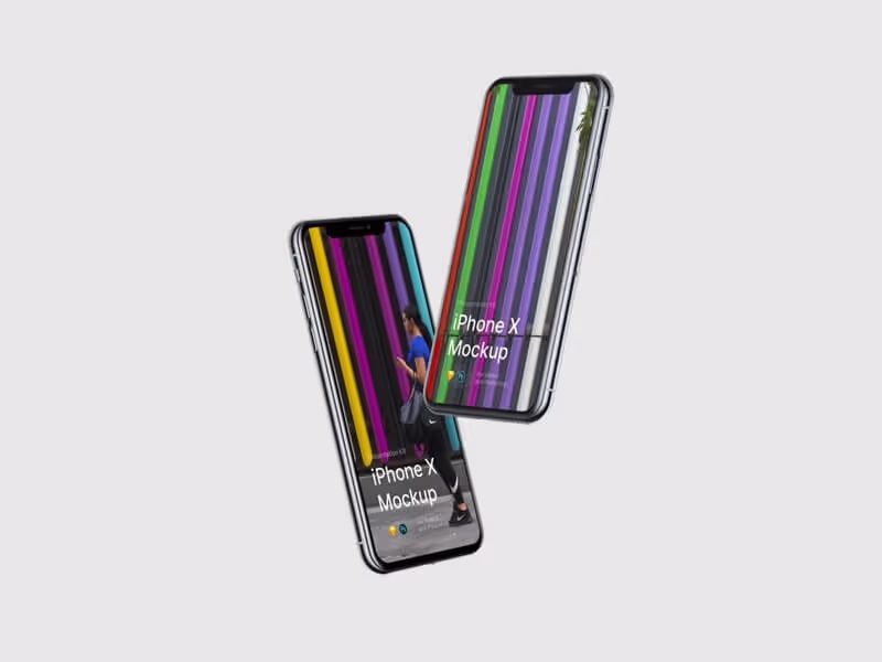 Apple iPhone X Mockups