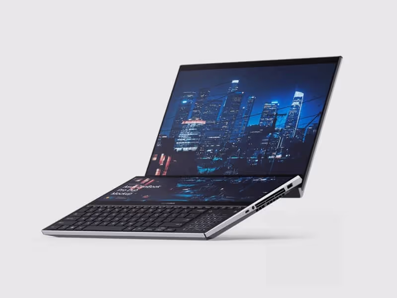 Asus ZenBook Pro Duo Mockups
