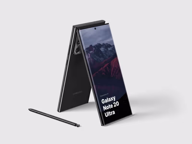 Galaxy Note 20 Ultra Mockups