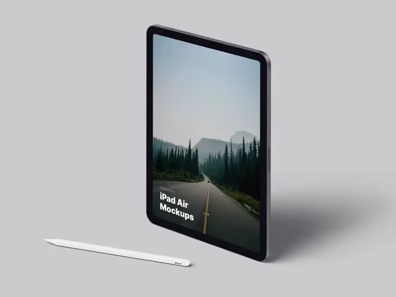 iPad Air (2020) Mockups