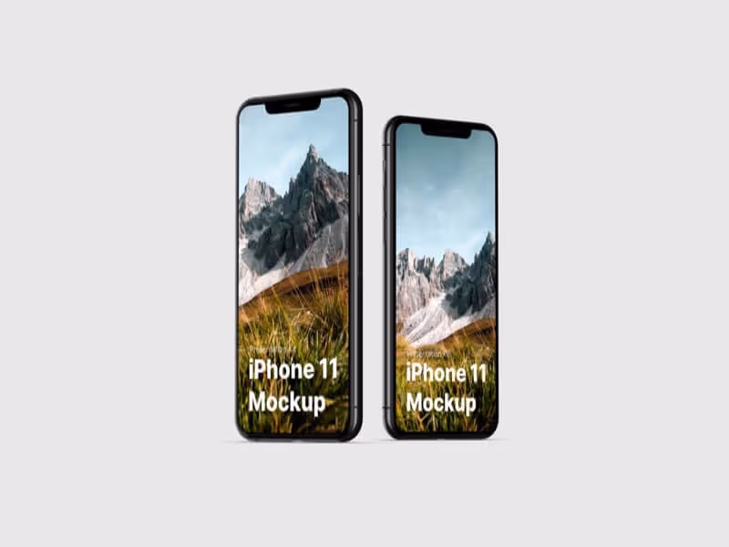 iPhone 11 Pro Mockups