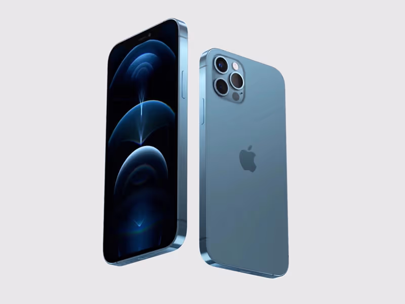 iPhone 12 Pro Looped, Animated Mockups