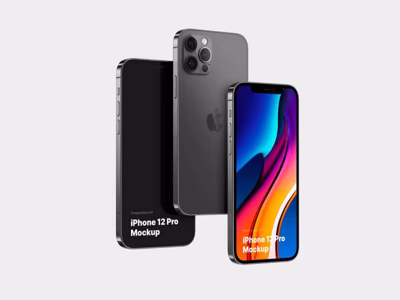 iPhone 12 Pro Mockups