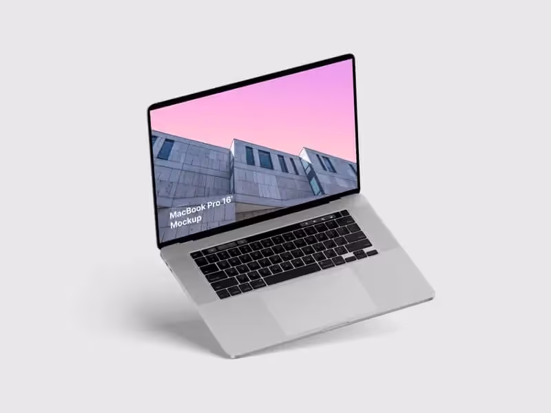 MacBook Pro 16'' Mockups