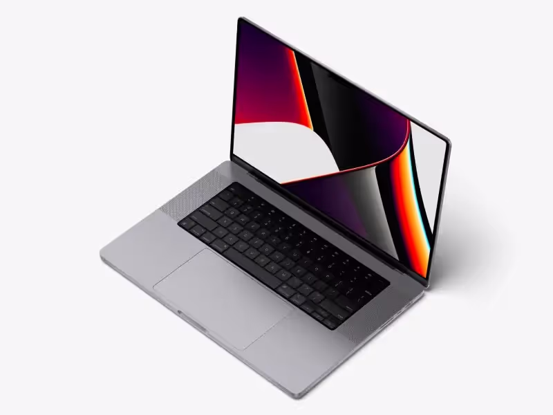 MacBook Pro 16 inch Mockups
