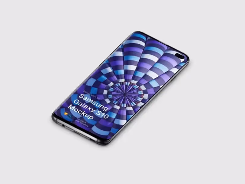 Samsung Galaxy S10 Mockups