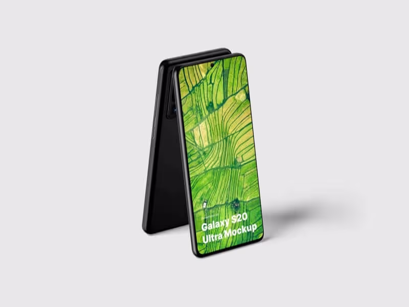 Samsung Galaxy S20 Ultra Mockups