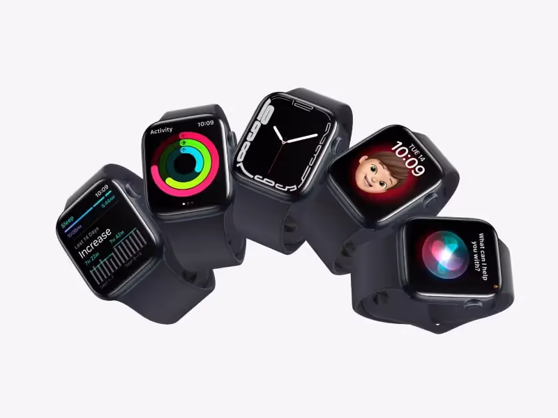 Watch Series 7 Mockups