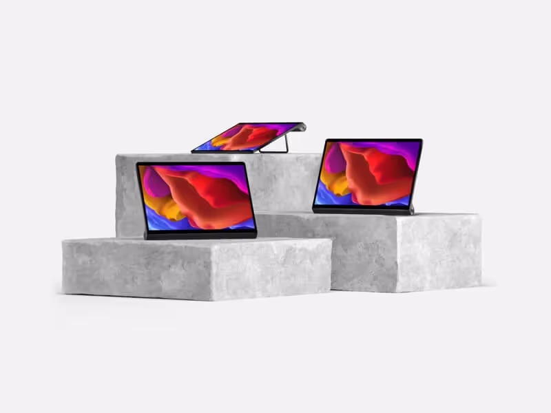 Yoga Tab Mockups