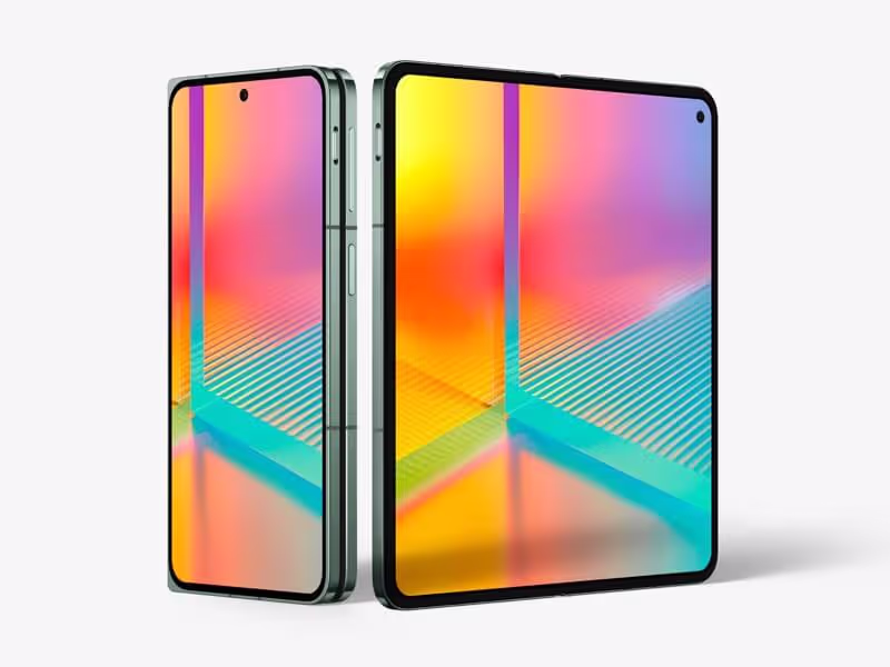 Phone Mockups - OnePlus Open Mockups | Commercial License