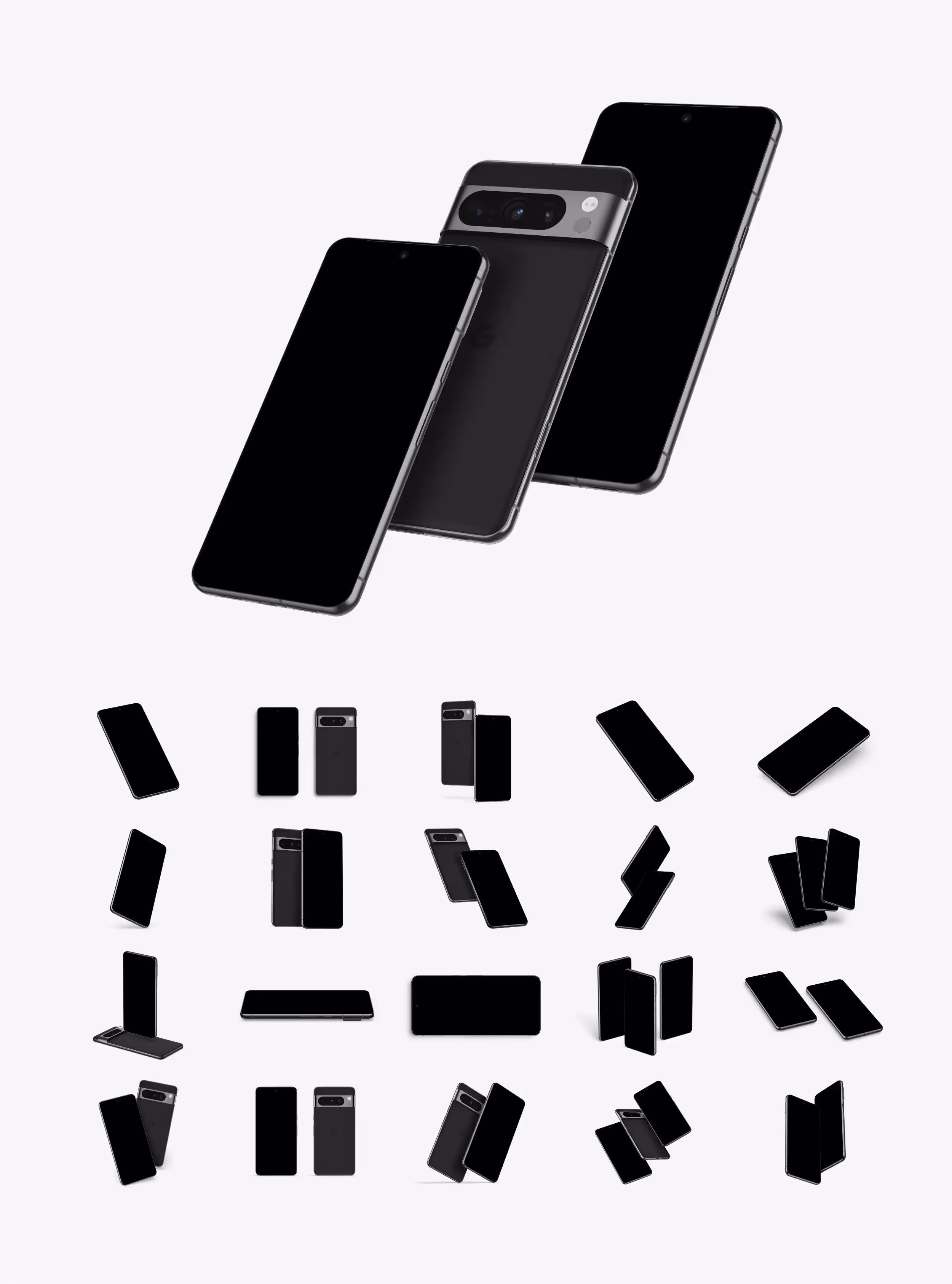 Devices Mockups - Google Pixel 8 Pro Mockups | Best Commercial Version