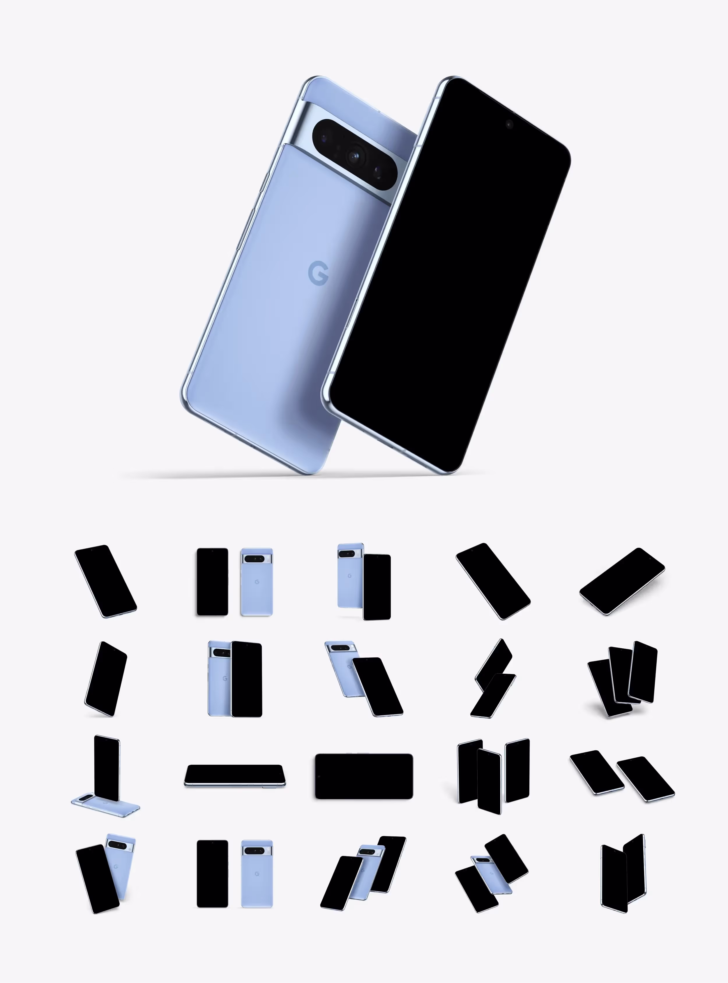 Devices Mockups - Google Pixel 8 Pro Mockups | Get on ls.graphics Store