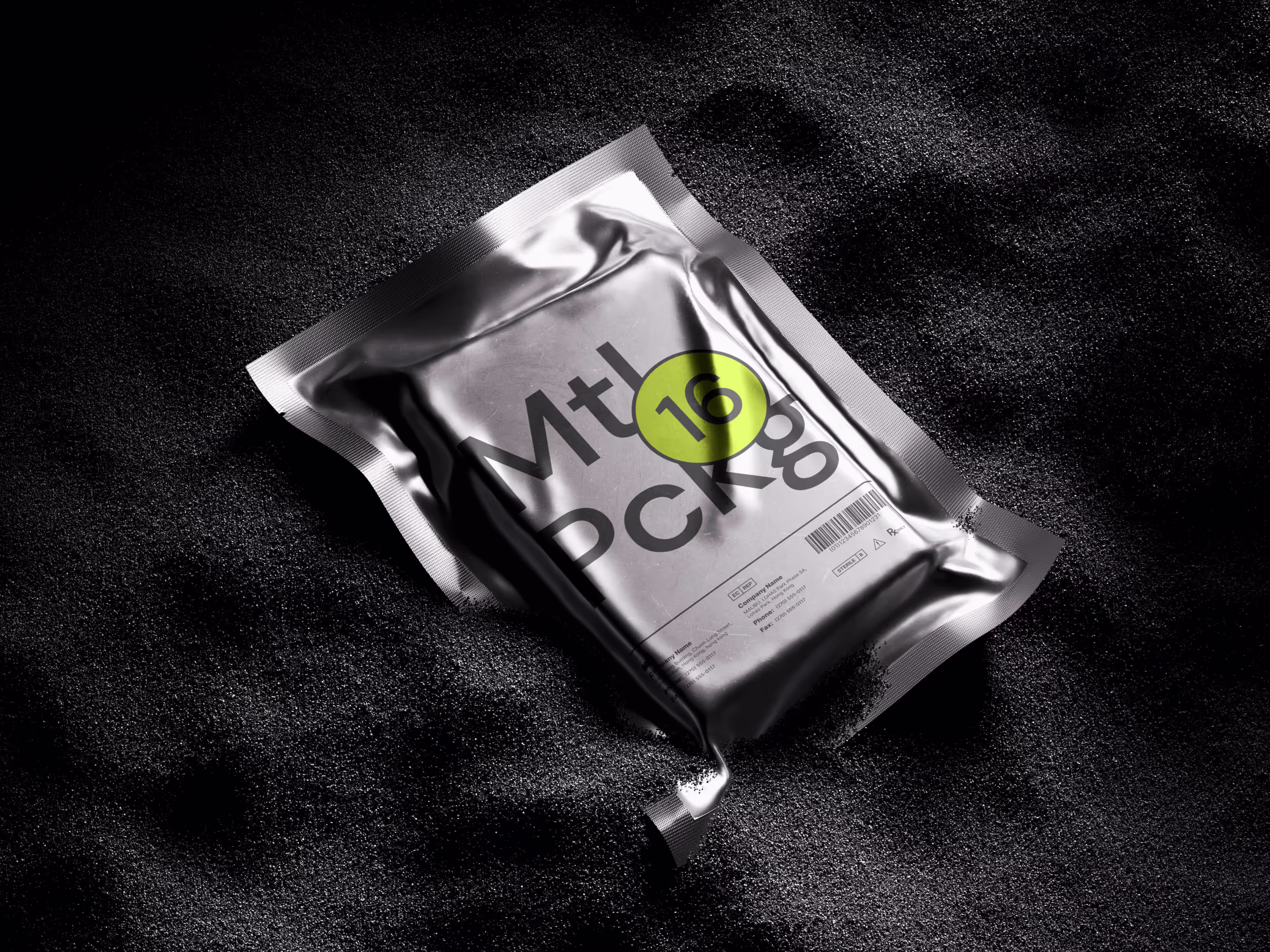 Branding Mockups - Vegus Metallic Package Mockups | Download at ls.graphics