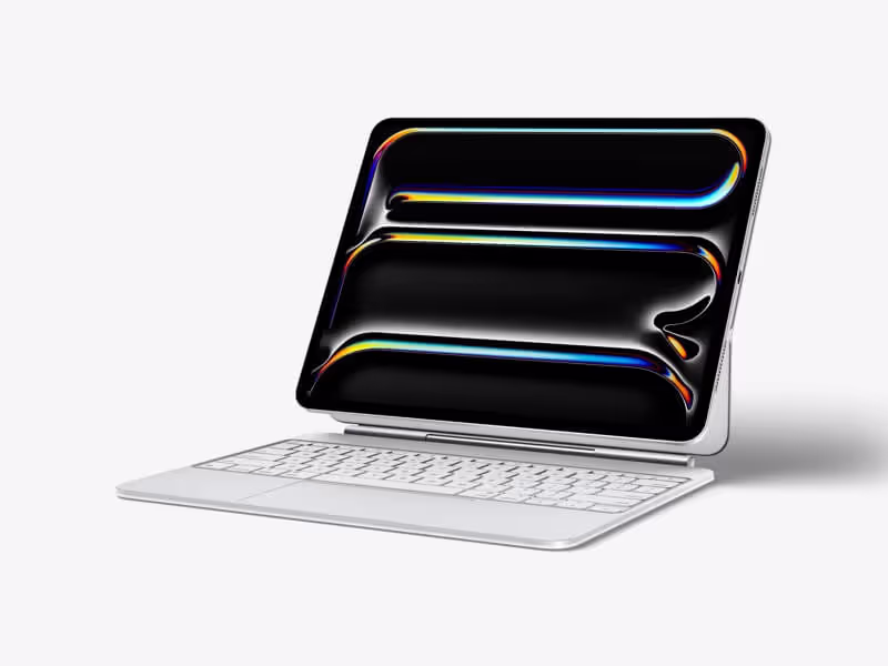 Devices Mockups - iPad Pro 2024 Mockups | Mockup Collection Item