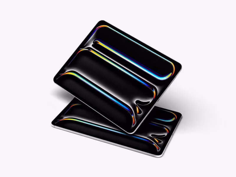 Devices Mockups - iPad Pro 2024 Mockups | Professional Suite