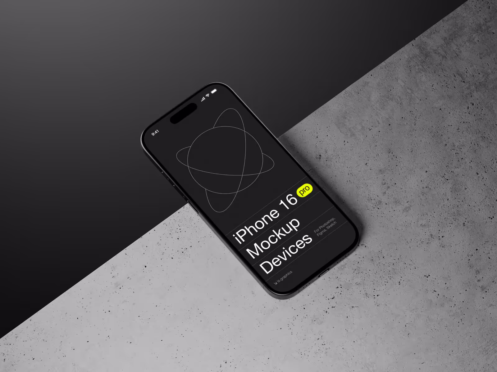 Devices Mockups - U-Mockups iPhone 16 Pro | Best Commercial Version