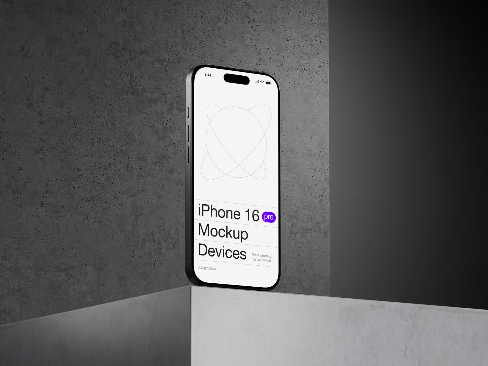 Devices Mockups - U-Mockups iPhone 16 Pro | High Quality Template
