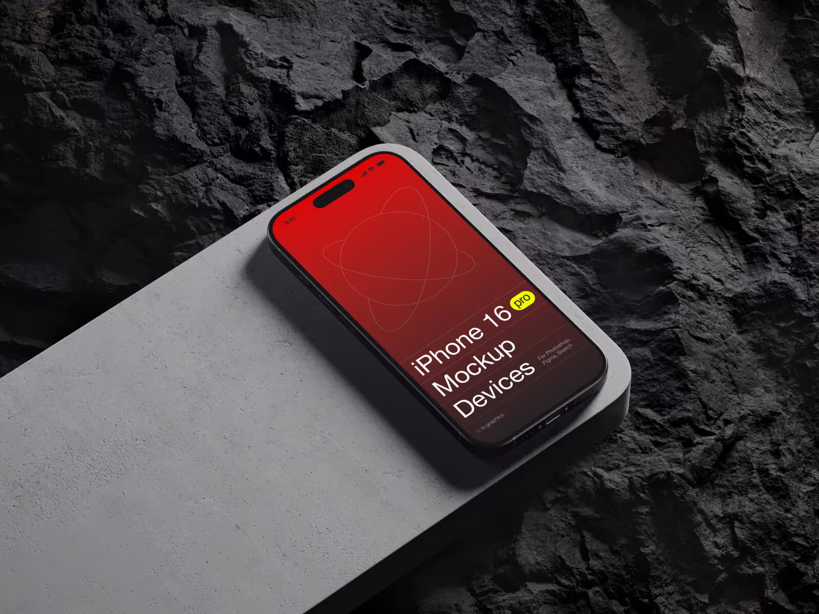 Devices Mockups - U-Mockups iPhone 16 Pro | High-End Template