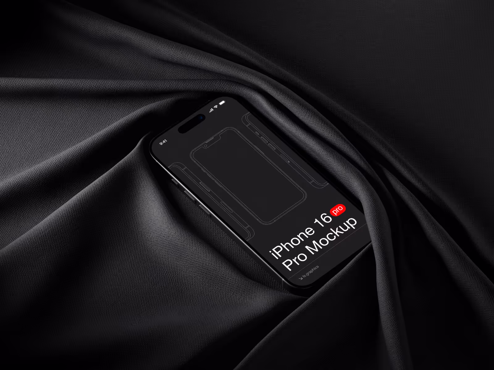 Devices Mockups - U-Mockups iPhone 16 Pro | Premium Bundle Item