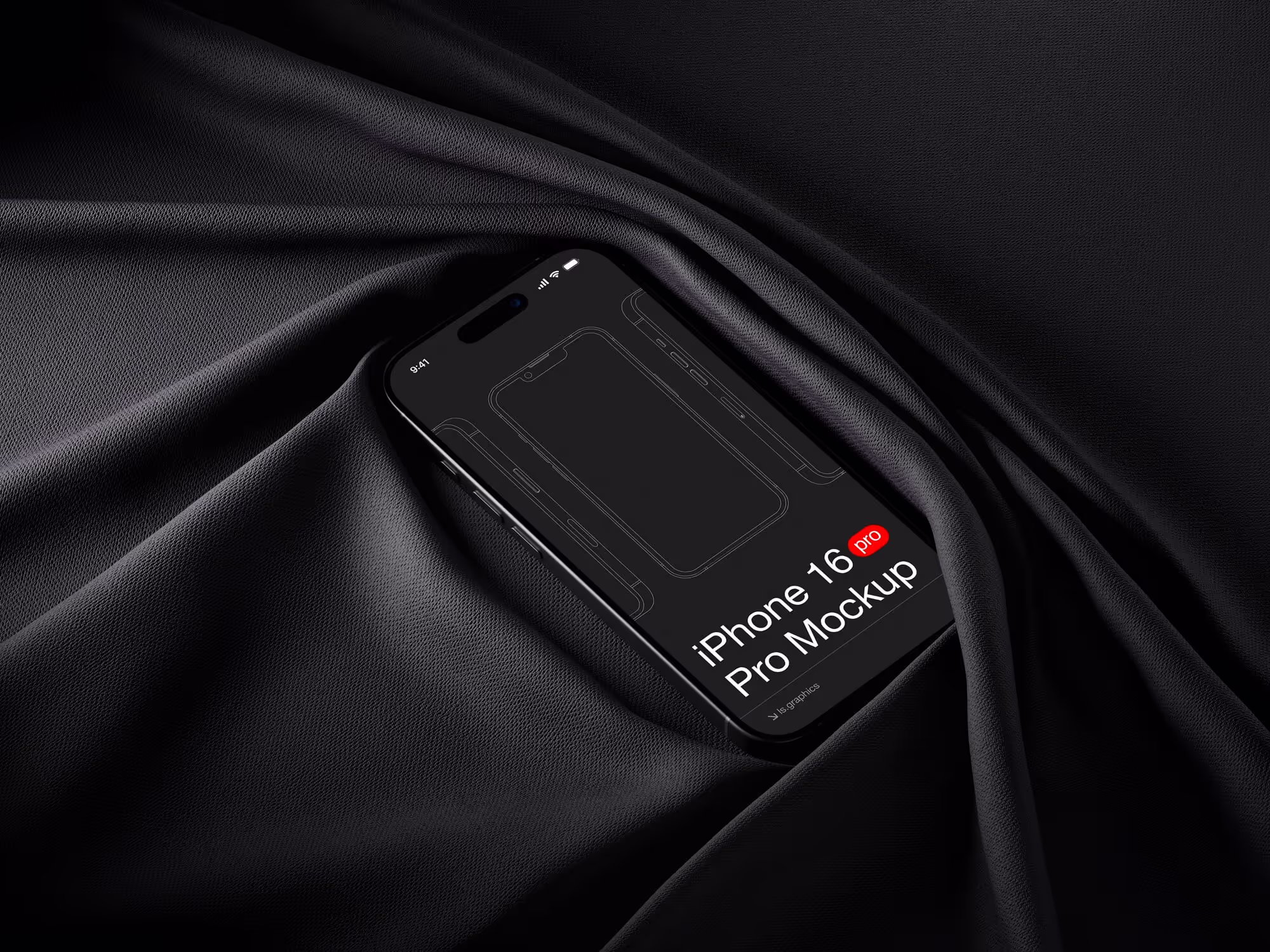 U-Mockups: iPhone 16 Pro, Scene 04 | Full Resolution File