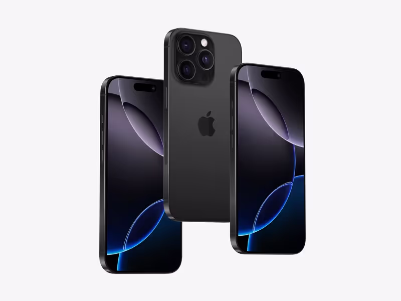 iPhone 16 Pro Mockup, Scene 01