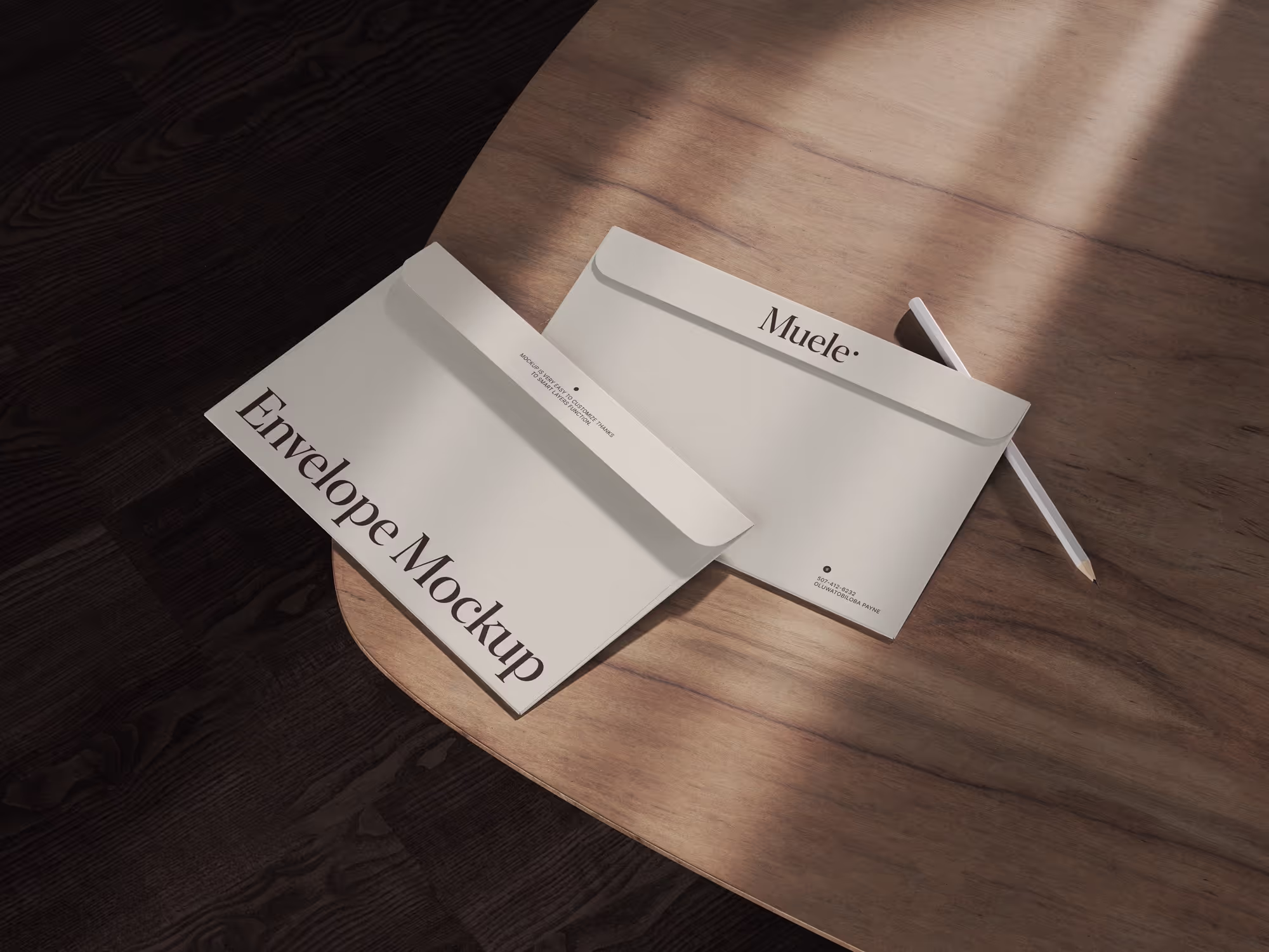 Muele, Branding Mockups, US, Scene 05 | Available on ls.graphics