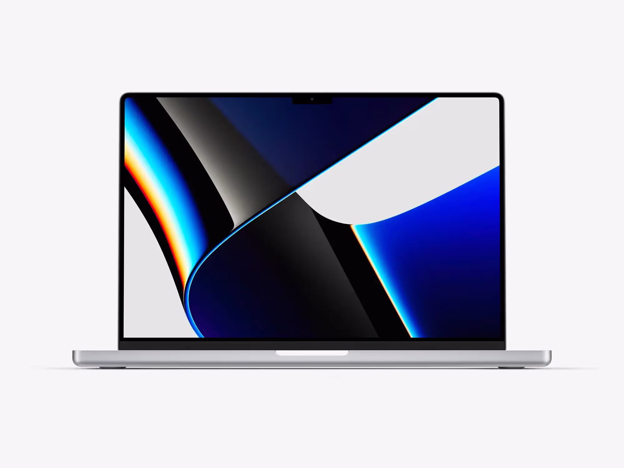 New MacBook Pro 16 inch mockups in front view | Best Seller Template