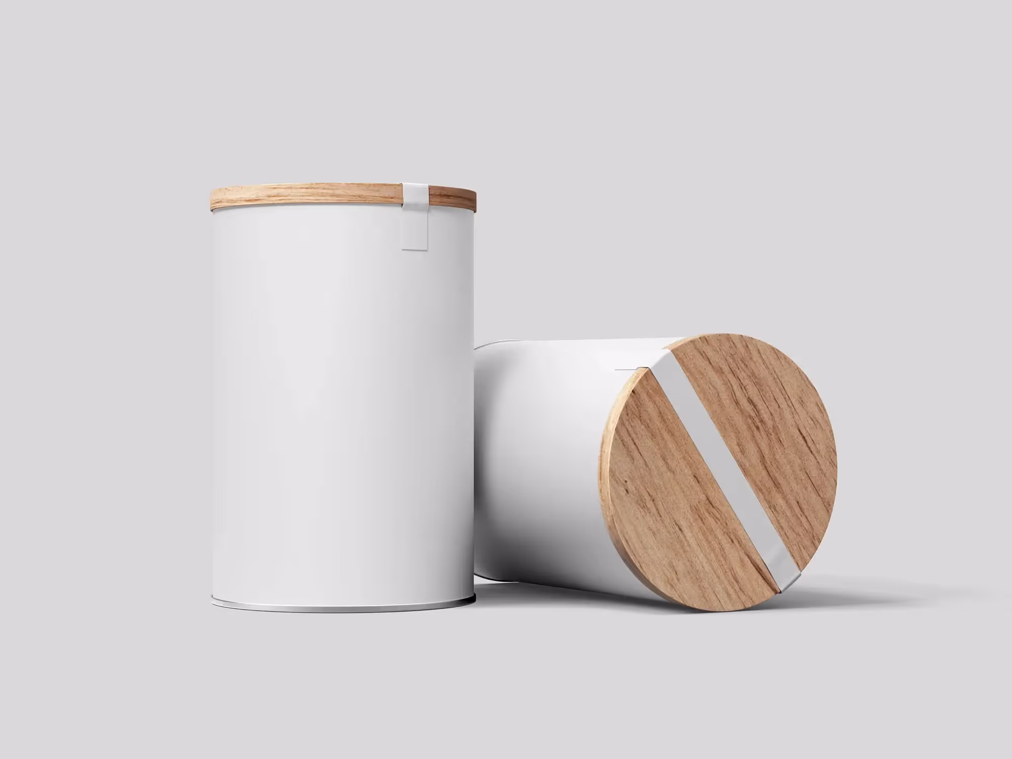 Two Tin Can Mockups | Commercial License Ready