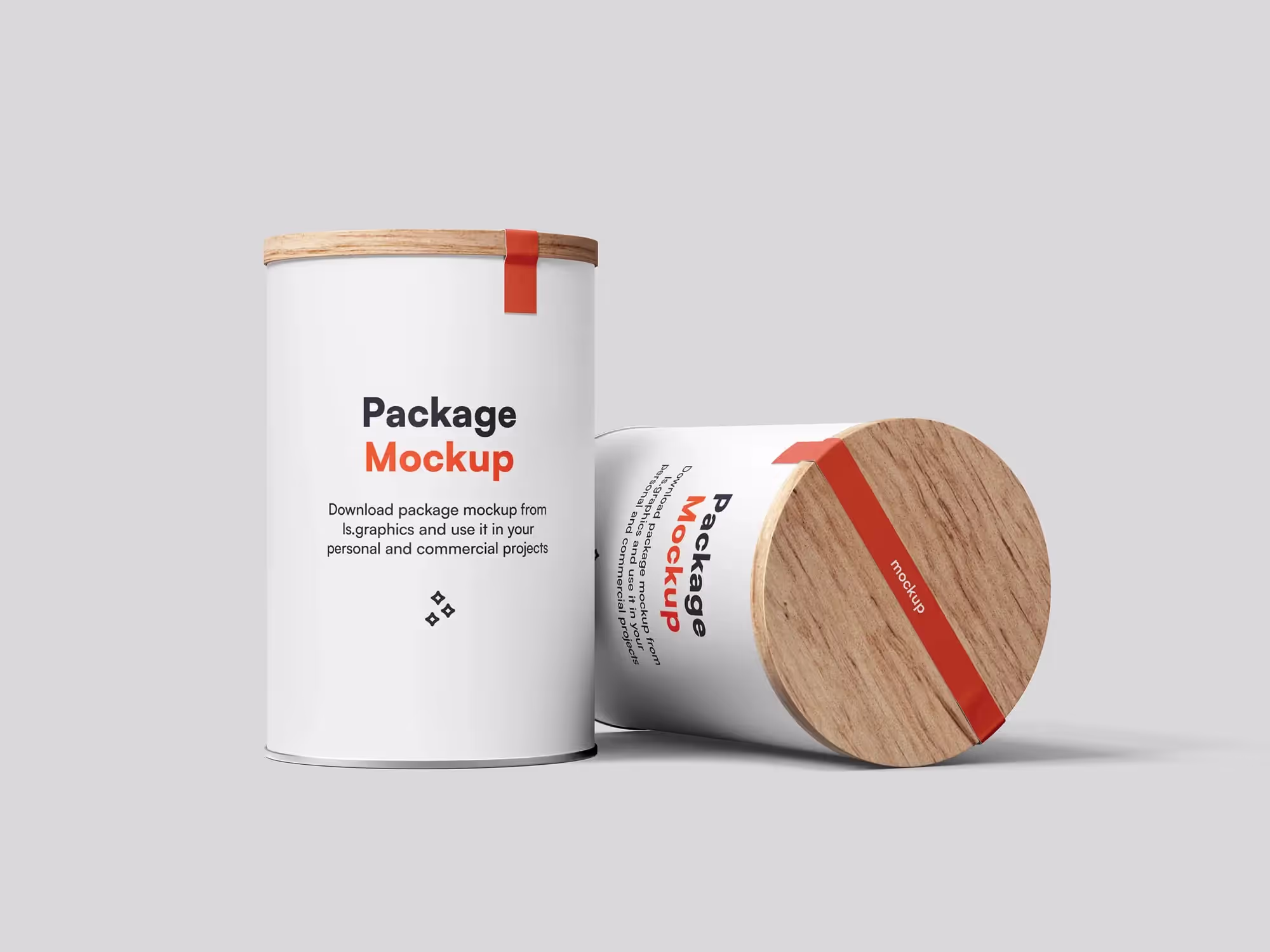 Two Tin Can Mockups | Top Selling Mockup