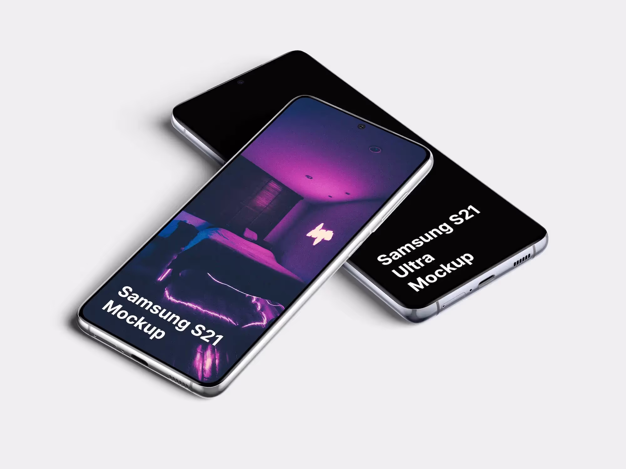 Free Galaxy S21 Mockups | Best Commercial Version
