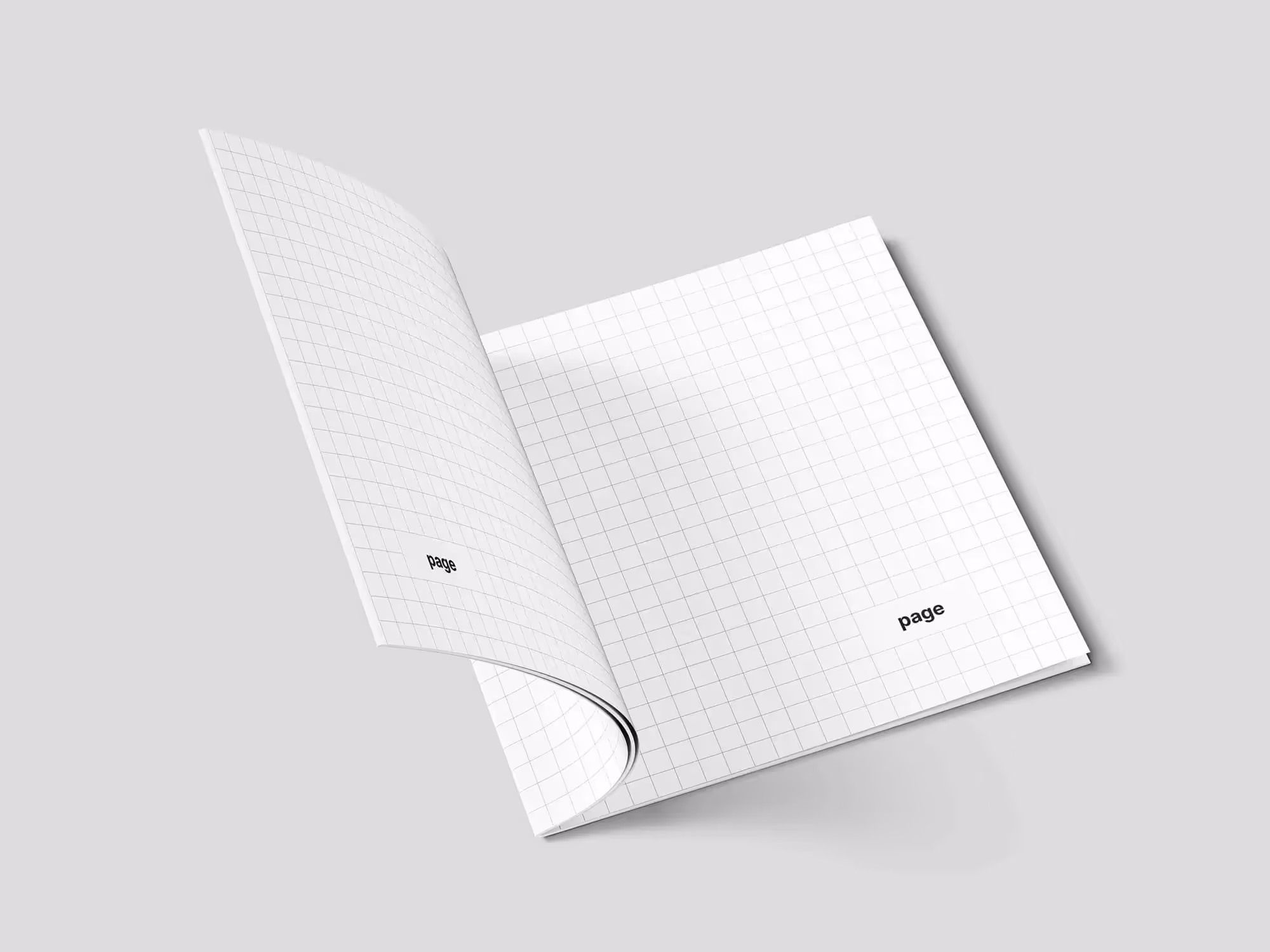 Classic Opened Magazine Mockup | Professional Template