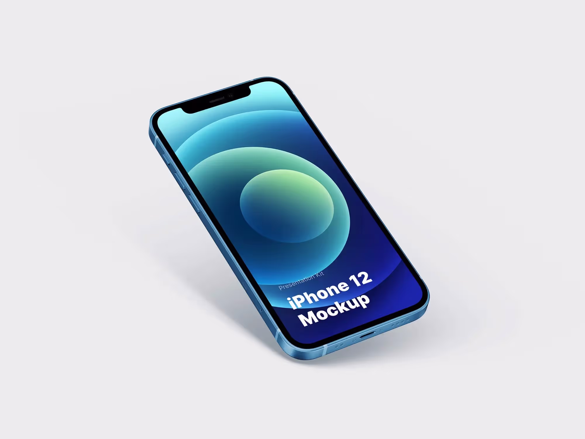 Free iPhone 12 Mockup | Available on ls.graphics
