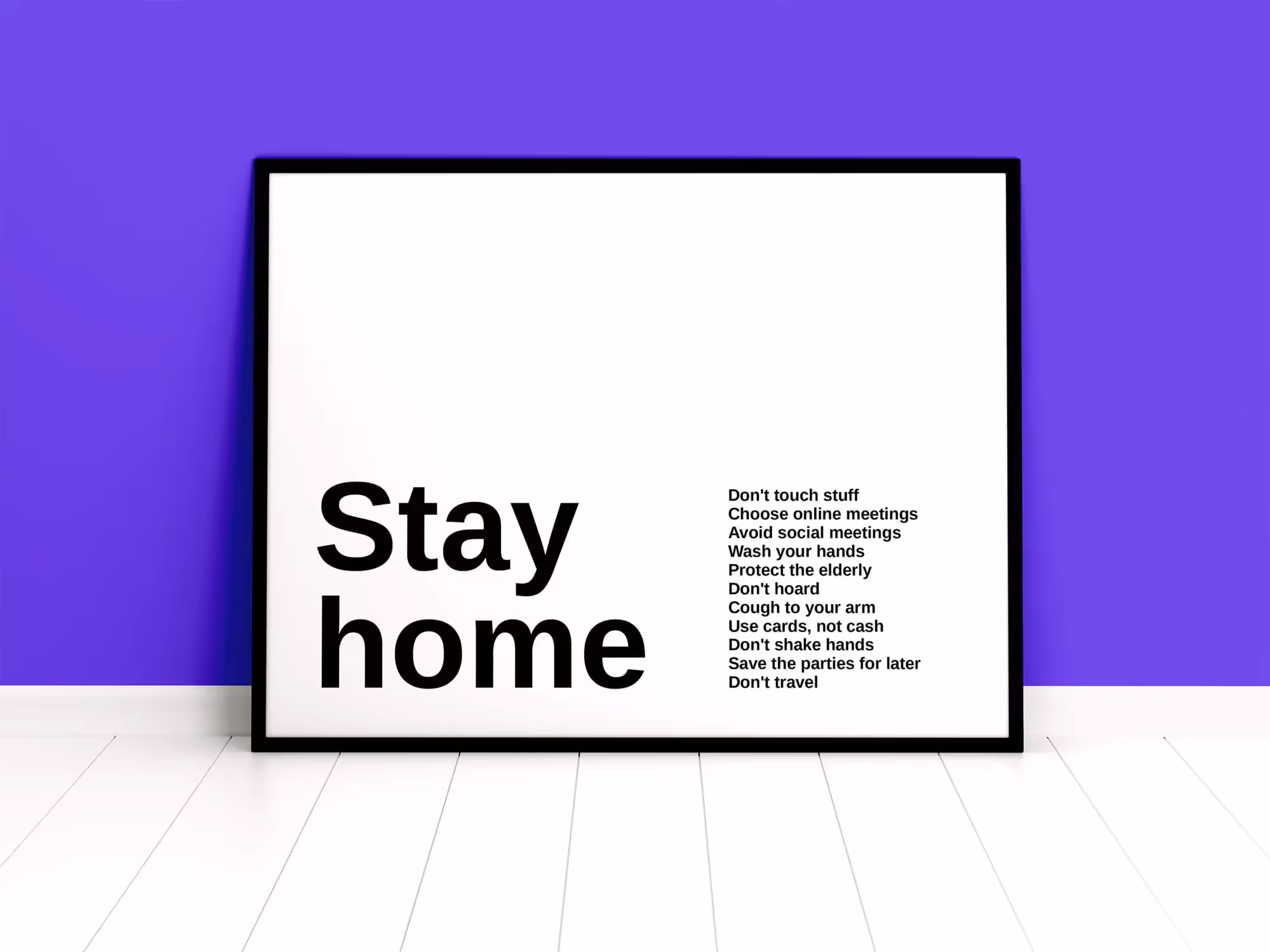 Framed Poster Mockup Free | Top Selling Mockup