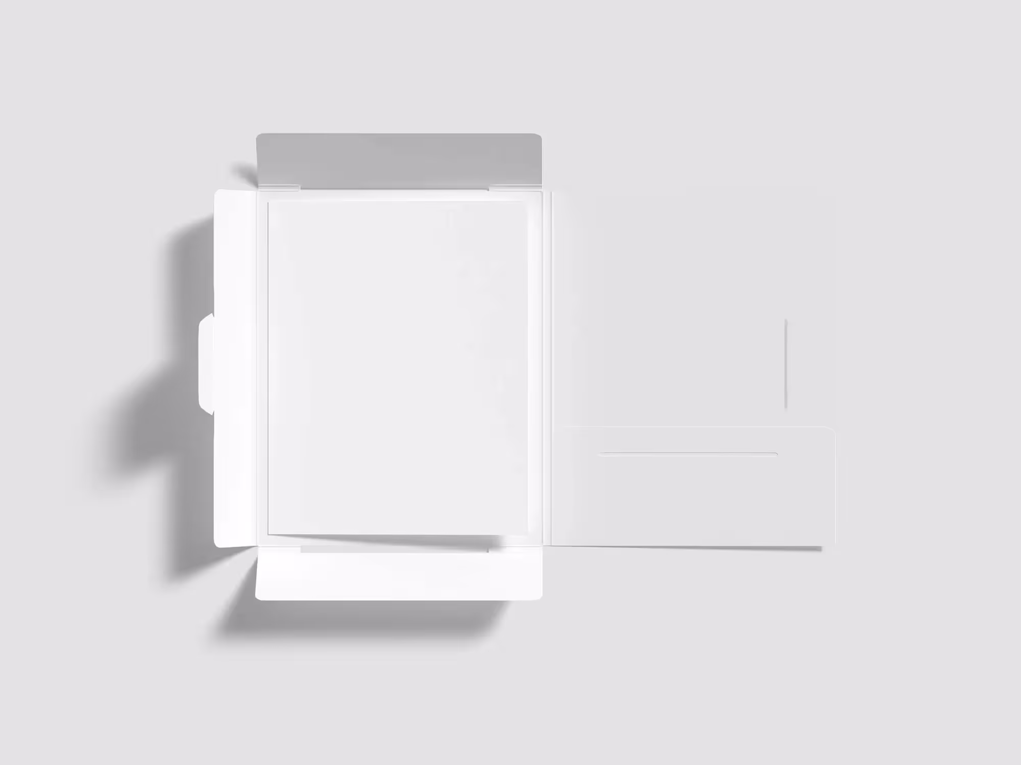 Free Brochure Folder Letter Mockups | Available on ls.graphics
