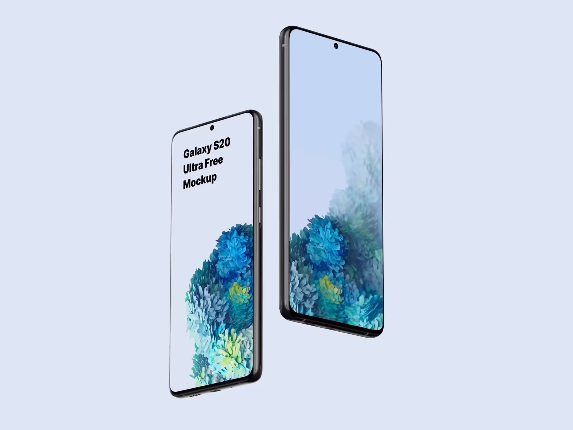 Free Galaxy S20 Ultra Mockup | Professional Template