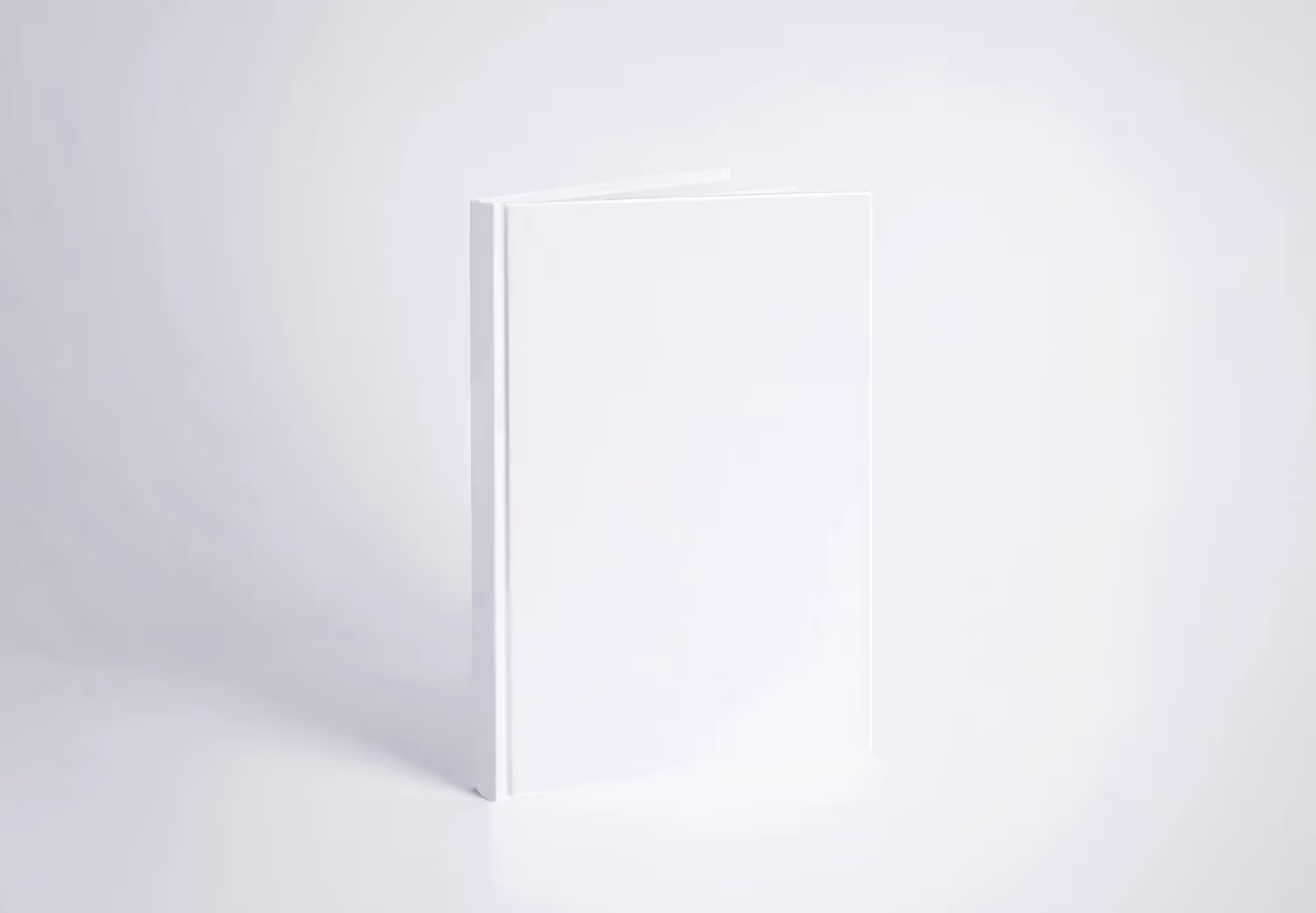 Free White Book Realistic Mockup | Premium Download Ready