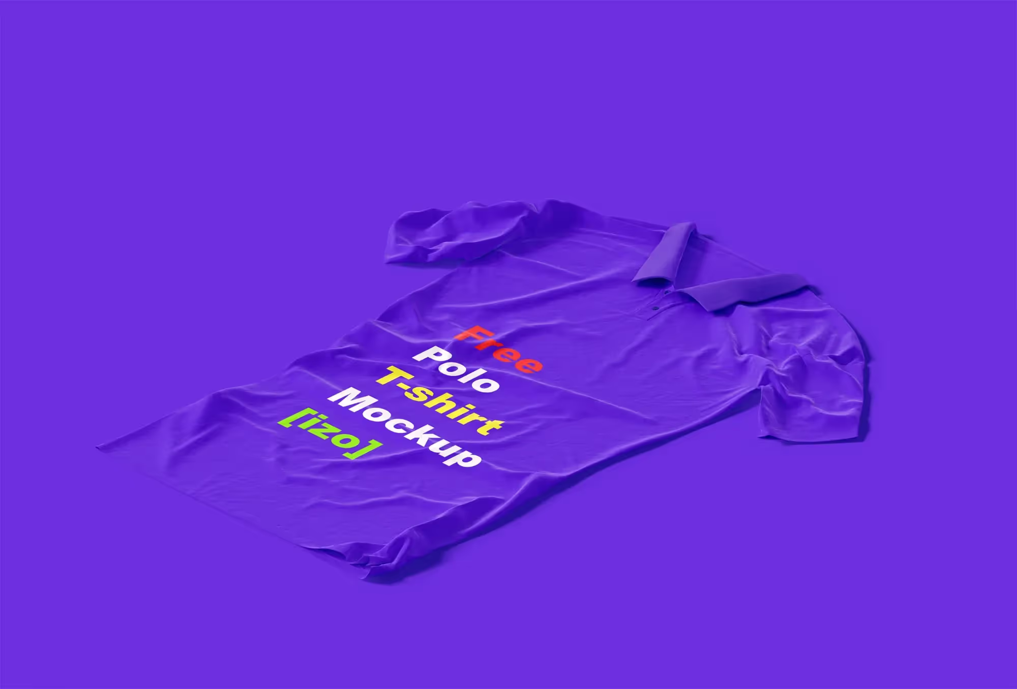Free Polo T-shirt Mockup | Pro Designer Pack