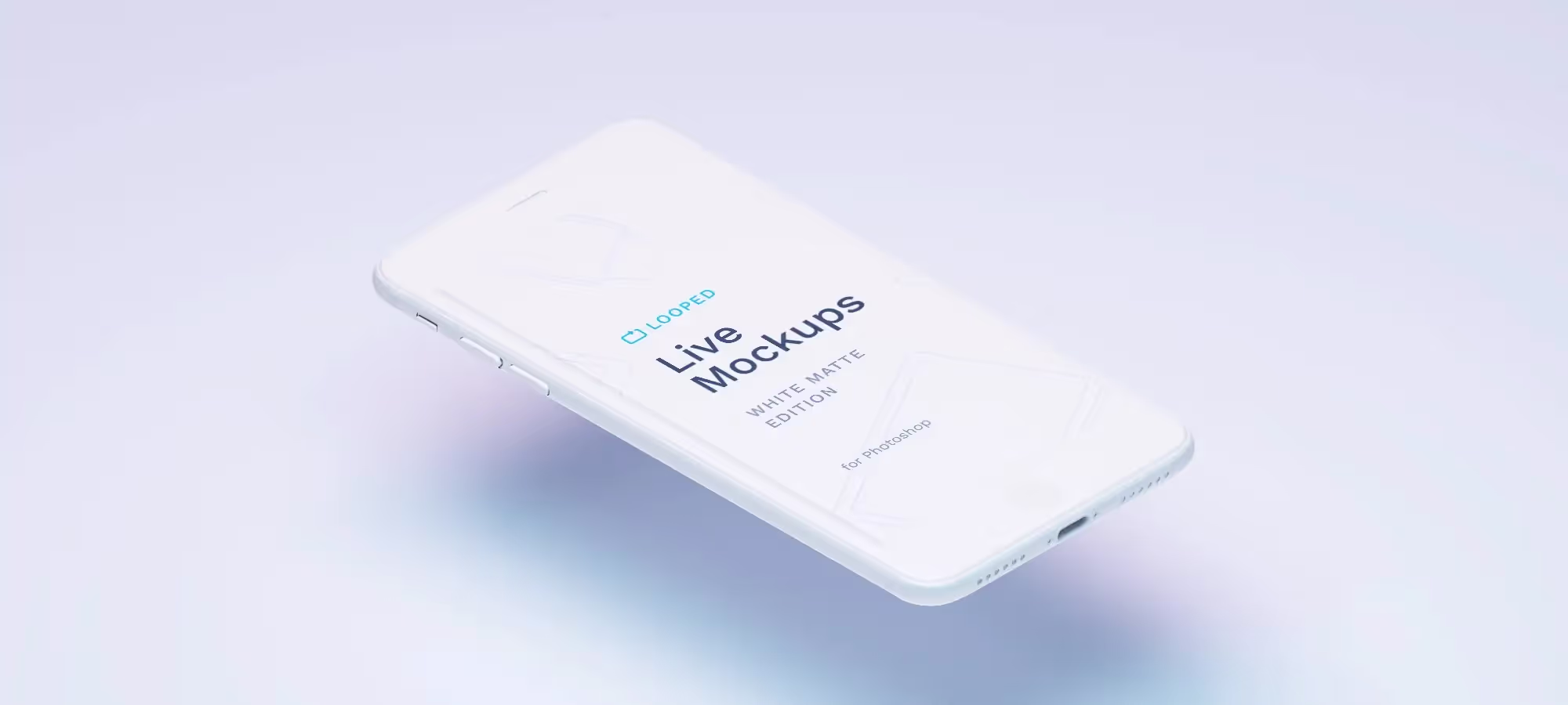 8 White Clay Apple Devices Mockups | Premium Download Ready