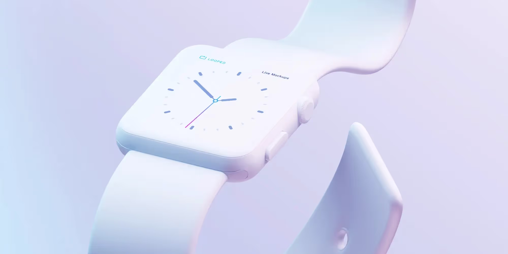 8 White Clay Apple Devices Mockups | Premium Download Ready