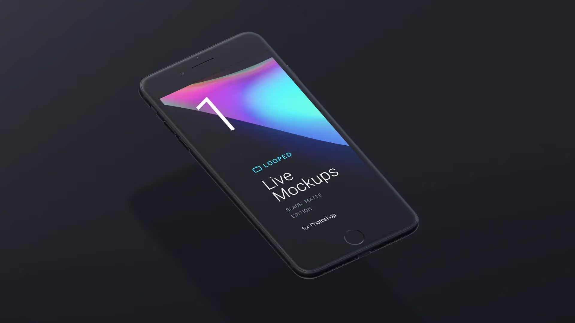 8 Black Clay Apple Devices Mockups | Premium Download Ready