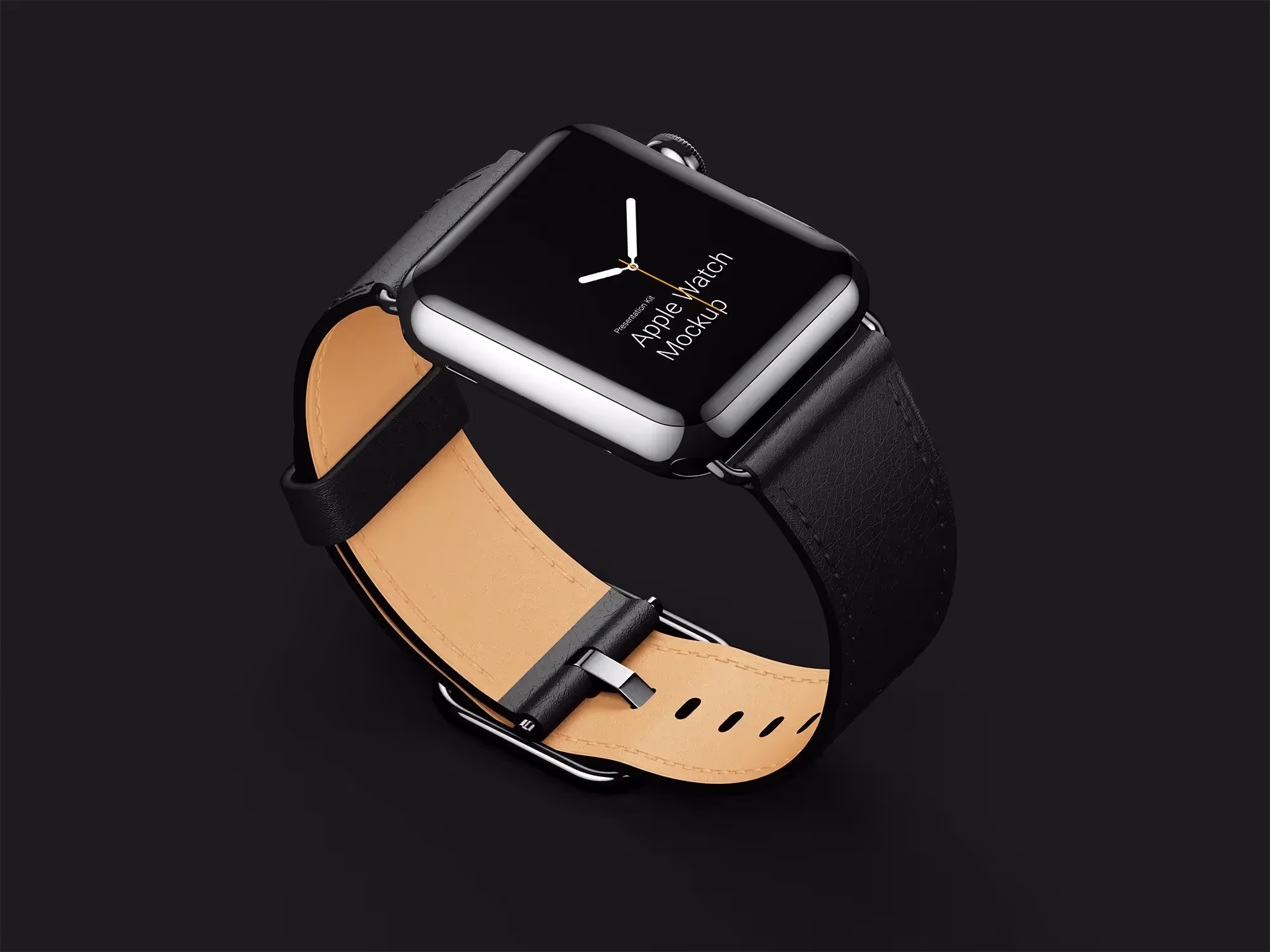 Apple Watch Mockups in Different Materials | Best Seller Template