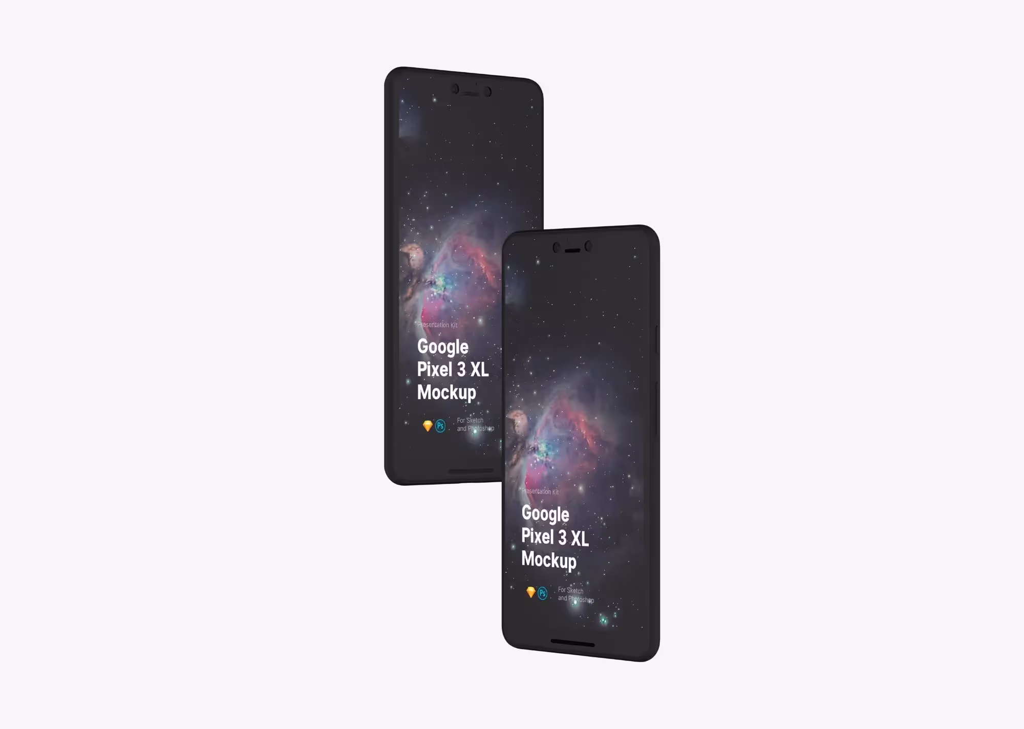 Free Google Pixel 3 XL Mockup | Best Seller Template