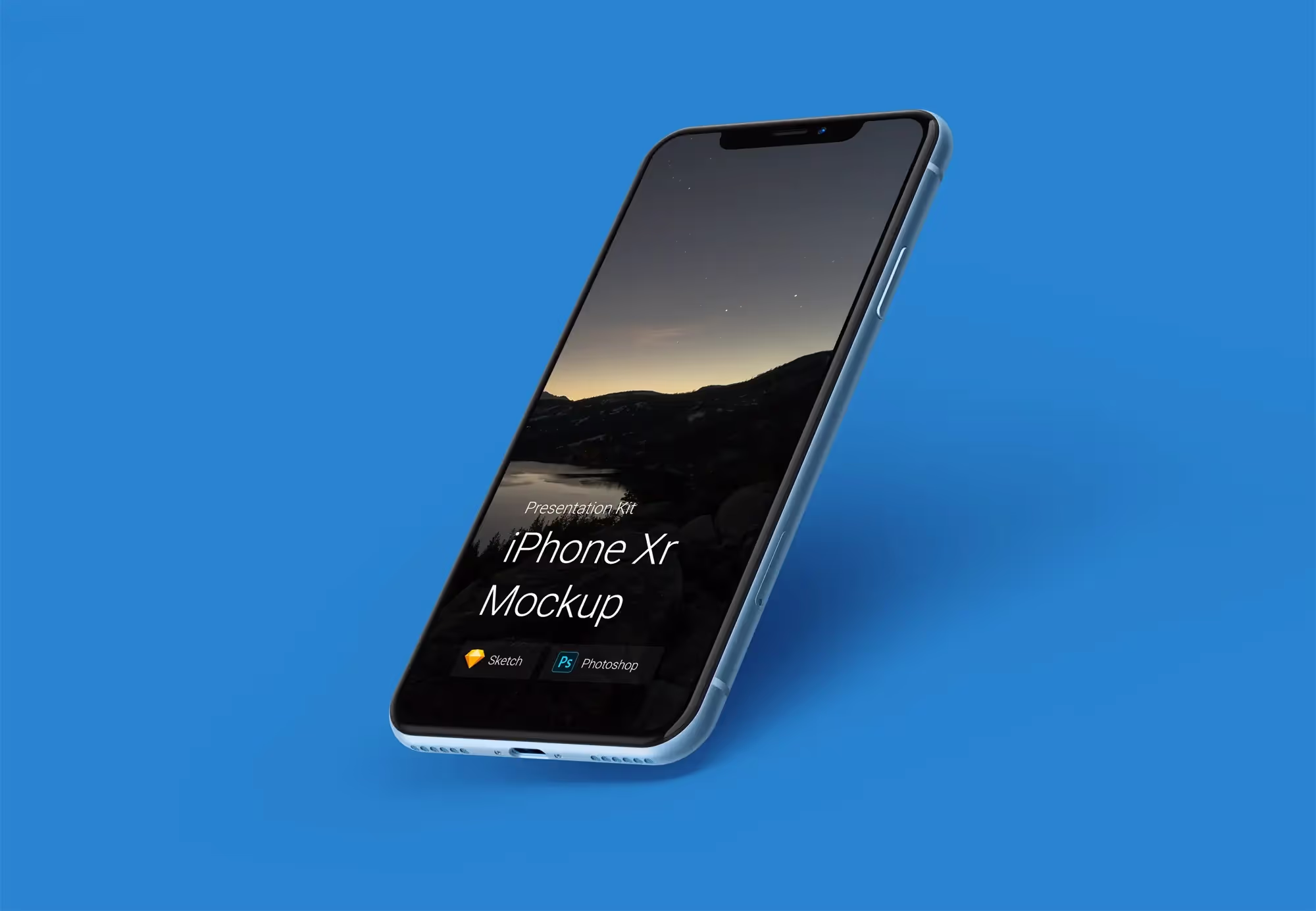 Free  iPhone Xr Mockup | Commercial License Ready