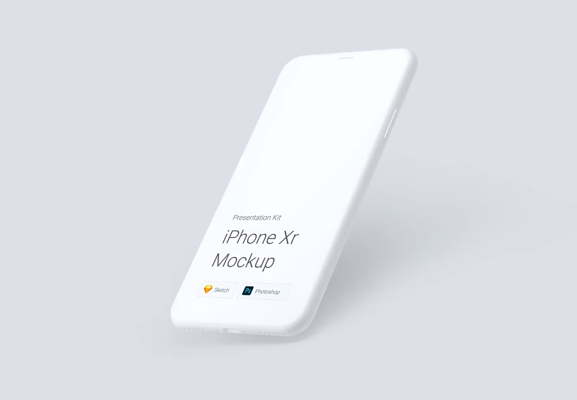 Free  iPhone Xr Mockup | Commercial License Ready