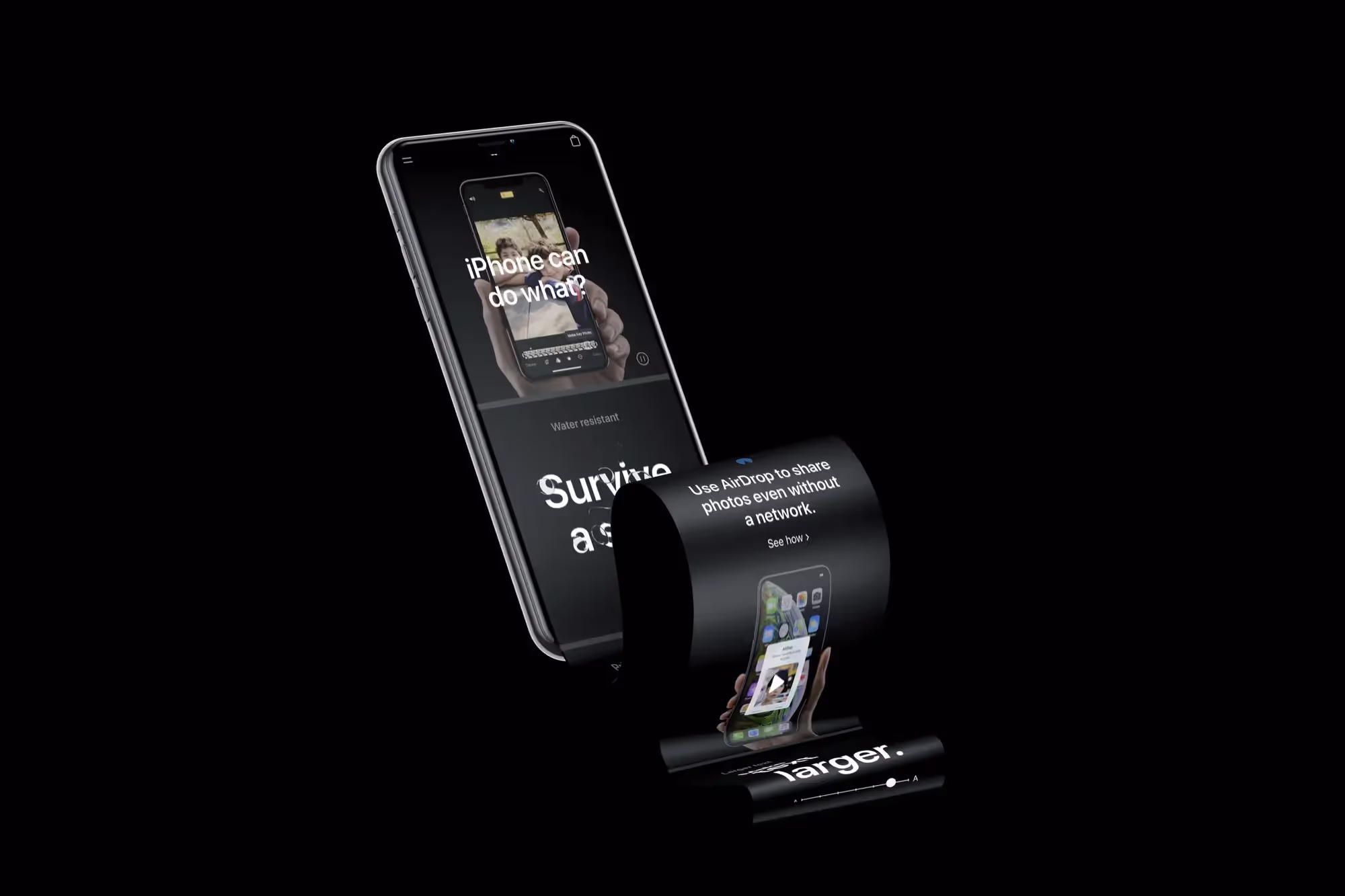 Free iPhone XS Longscroll Mockup | Pro Design Resource
