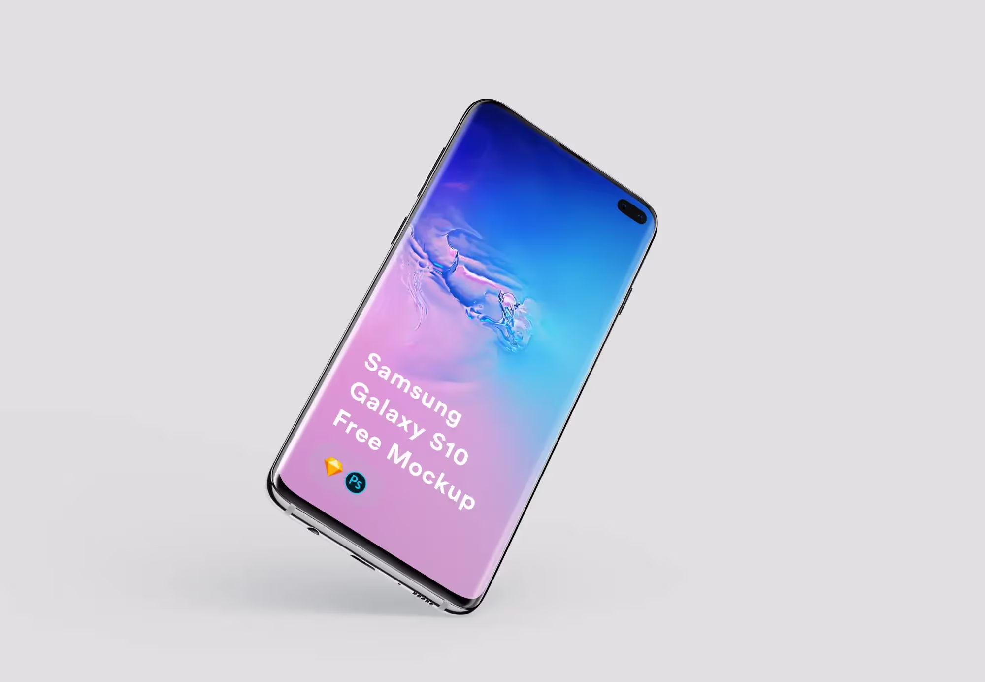 Free Samsung Galaxy S10 Mockup | Professional Template