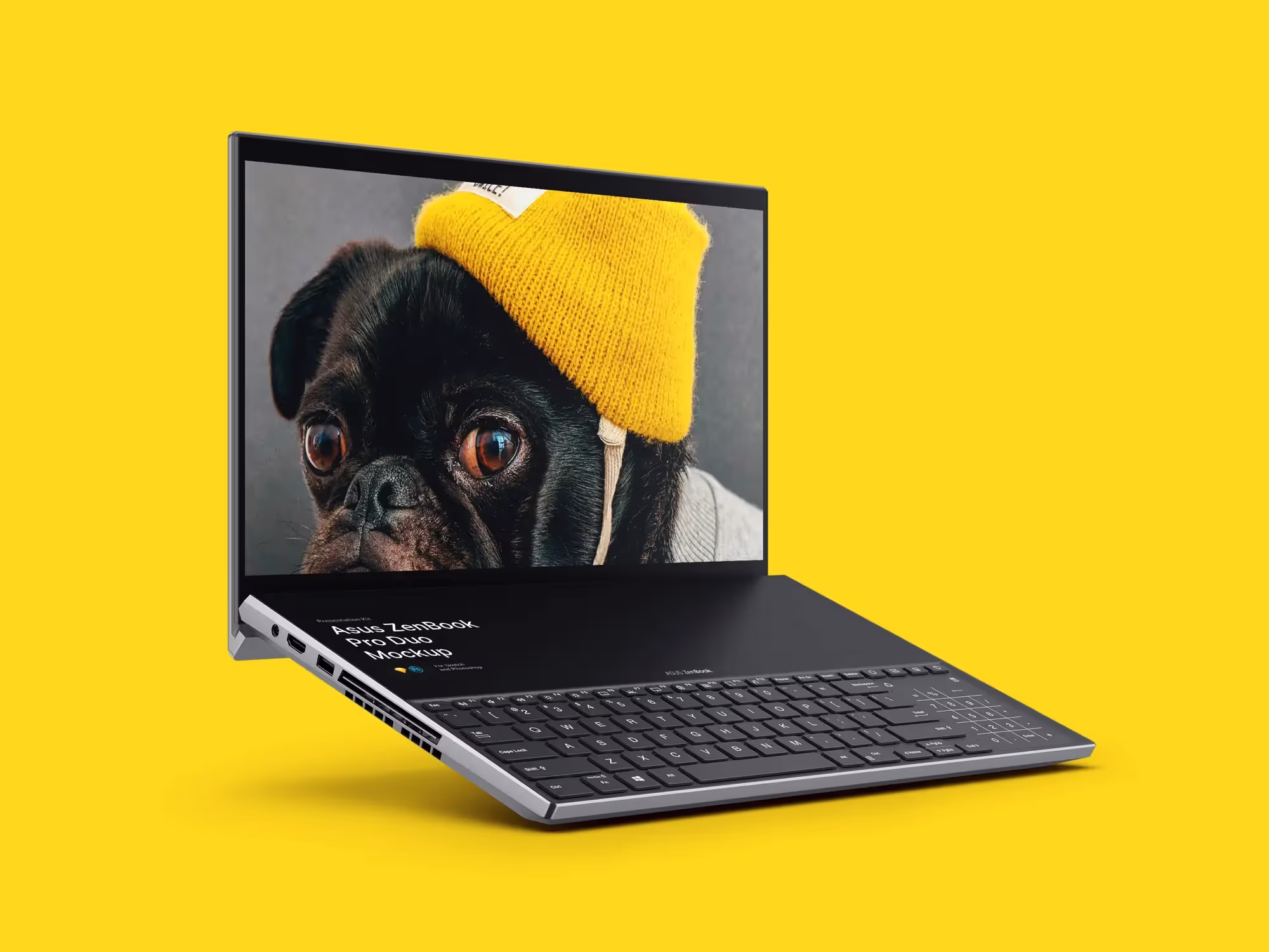 Asus ZenBook Pro Duo Mockups | Pro Designer Pack