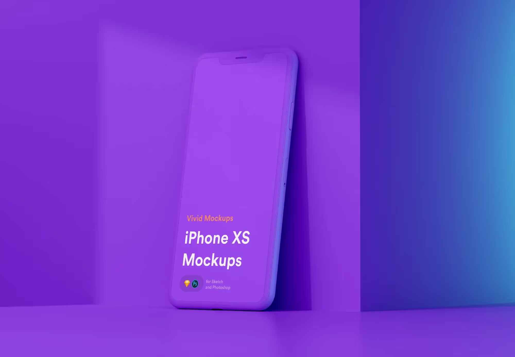 Free Vivid iPhone X Mockup | Pro Design Resource
