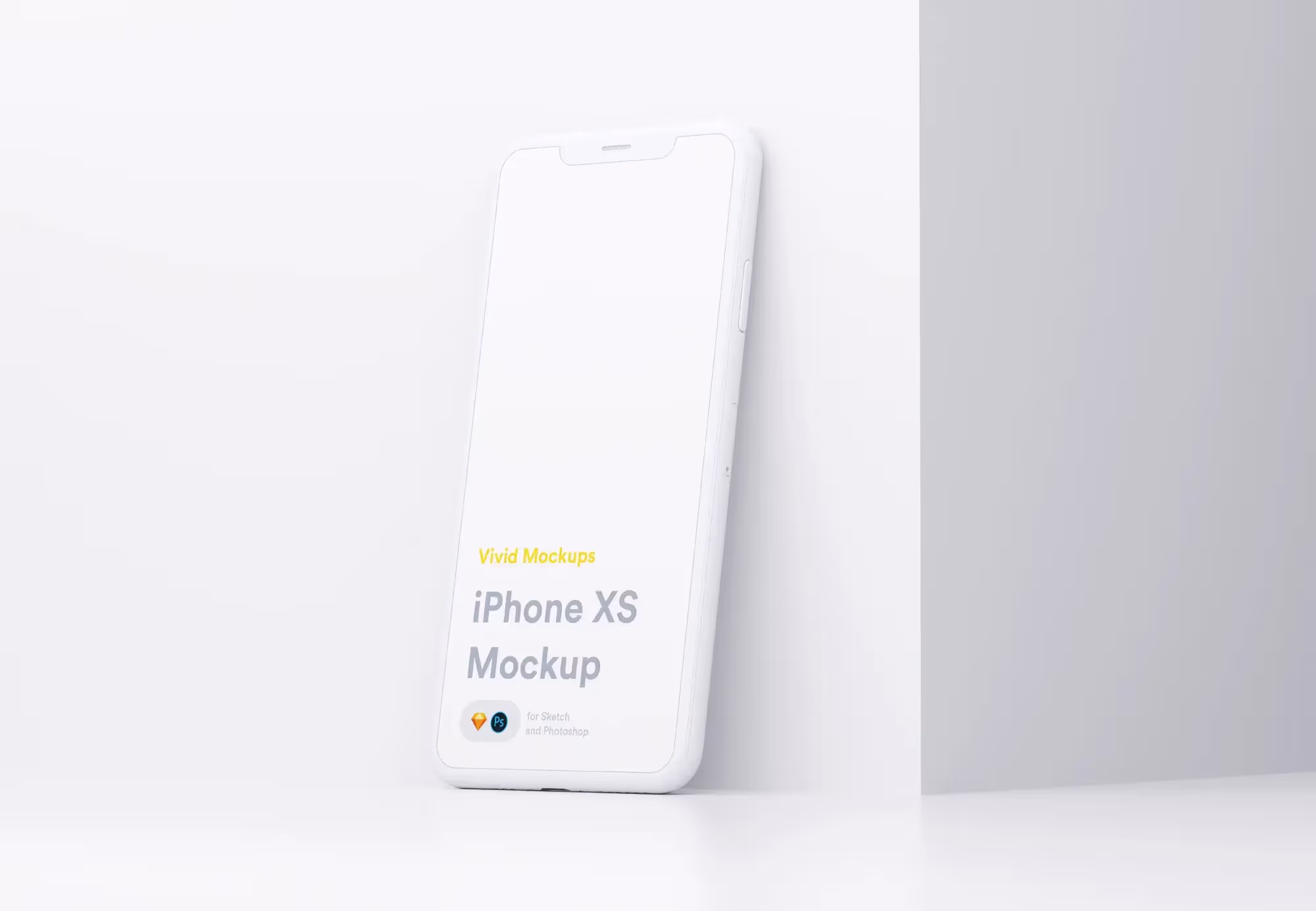 Free Vivid iPhone X Mockup | Professional Template