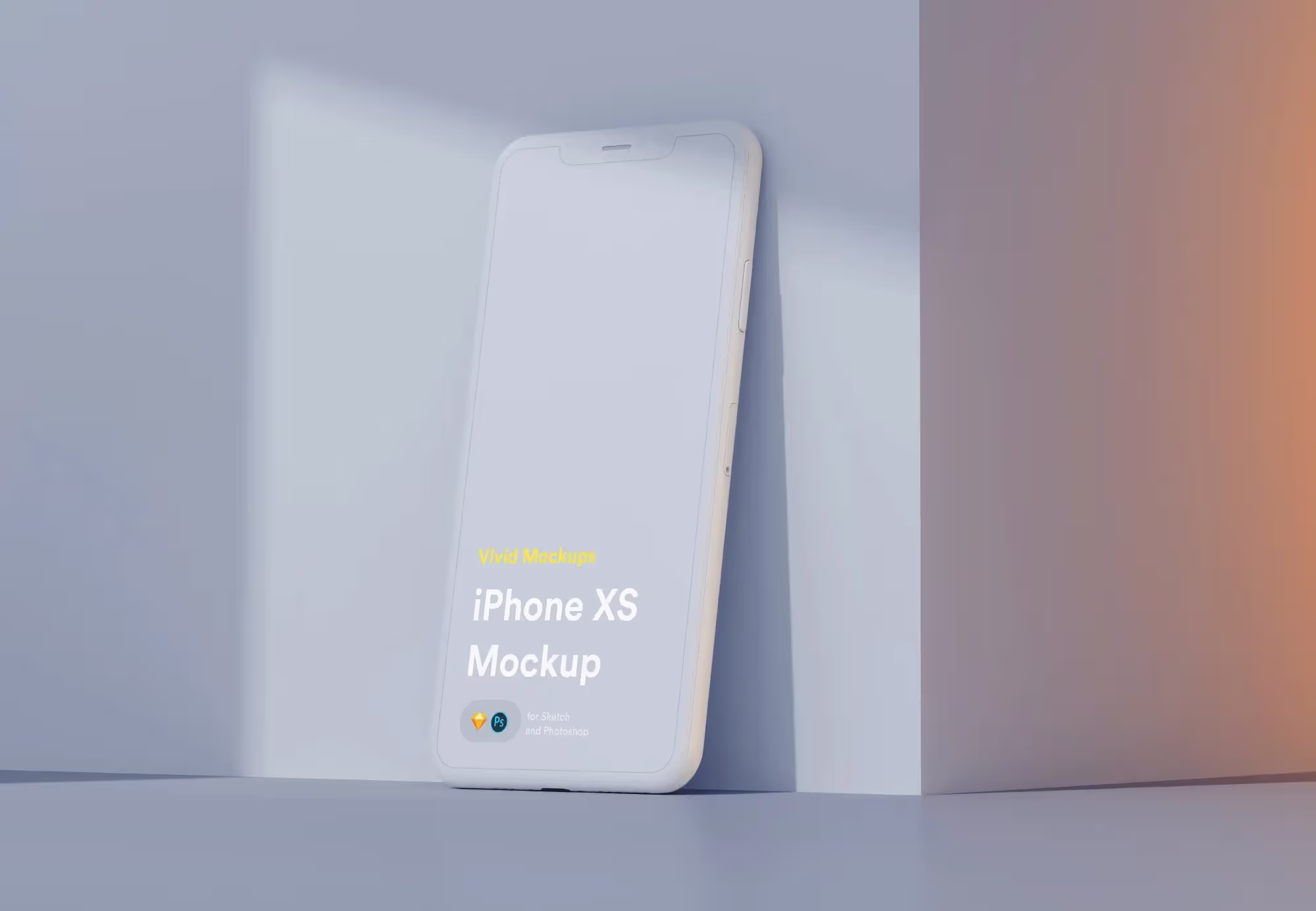 Free Vivid iPhone X Mockup | High Quality Asset